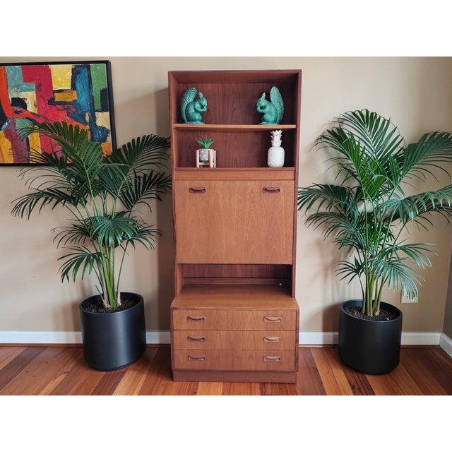 Mid-Century Modern Vintage Fresco Teak Secretaire from G-Plan, 1970s For Sale - Image 3 of 18