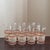 Glass Small Mid-20th Century Woven Cane Pattern Tumblers — Set of 8 For Sale - Image 7 of 17