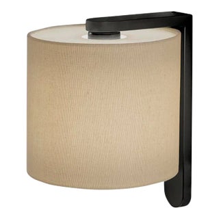 Satin Black Trip Wall Light For Sale