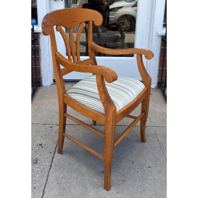 Southern Italian Neoclassical Armchair For Sale - Image 4 of 5