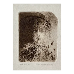 Robert Muirhead Fragment Modern Portrait Etching
