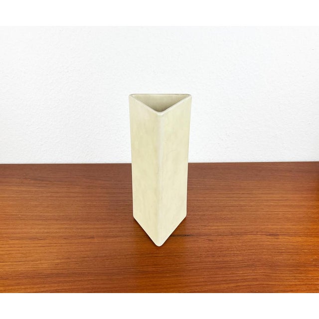 Blue Mid-Century Danish You and I Series Studio Pottery Vase by Svend Aage Holm Sørensen for Søholm, 1950s For Sale - Image 8 of 18