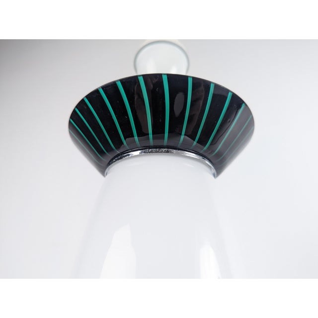 Vintage Italian Murano Glass Table Lamp from VeArt, 1980s For Sale - Image 4 of 9