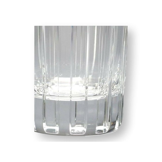 Glass Baccarat Rotary Old Fashioned Glasses, Pair For Sale - Image 7 of 9
