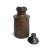 Rustic Vintage Wood Nepal Rustic Food Jar For Sale - Image 3 of 5