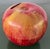 American Antique 19th Century American Pottery Coin Bank in the Form of a Paint Decorated Apple For Sale - Image 3 of 12