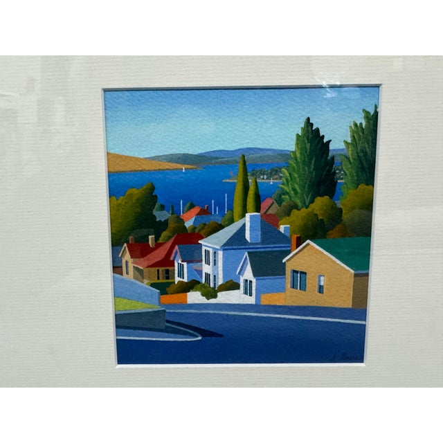 Steve Howie Signed Tasmania, Australia Architectural Artworks, Set of 3 For Sale In San Francisco - Image 6 of 12