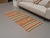 1970s Vintage Handmade Wool Cotton Terracotta Runner Rug For Sale In San Francisco - Image 6 of 11