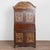 Folk Art 19th-Century Swedish Original Painted Pine Cabinet Secretary Dated 1840 For Sale - Image 3 of 11