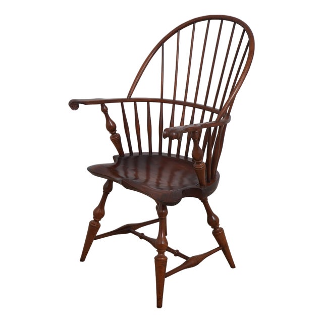 Dr Dimes Bow Back Windsor Arm Chair For Sale