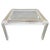 Italian Acrylic, Brass, and Glass Coffee Table, 1980s For Sale - Image 9 of 9
