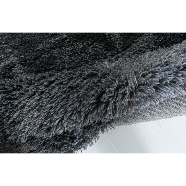 Contemporary shag rug by Doris Leslie Blau. Size: 4.1" × 6.3" (124 × 190 cm). Surround your home with this contemporary...