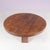 Brutalist Round Oak Wood Coffee Table, Netherlands, 1970s For Sale - Image 5 of 6