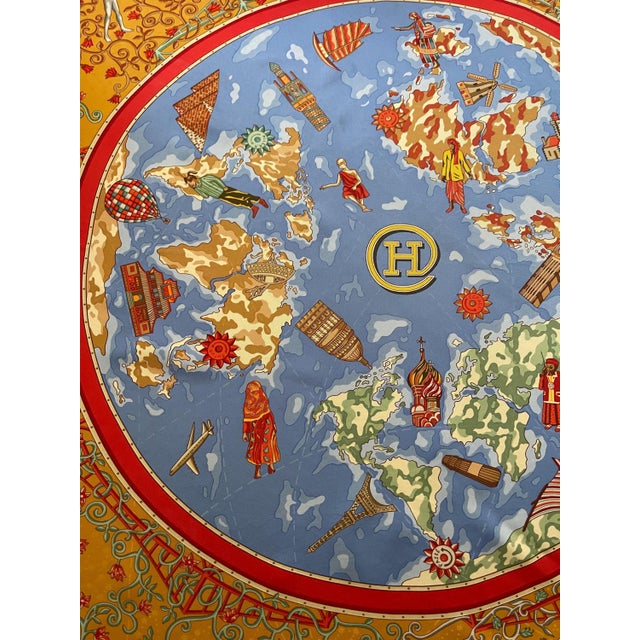 Hermès Scarf “Www.hermès.com” 2001 For Sale - Image 10 of 10