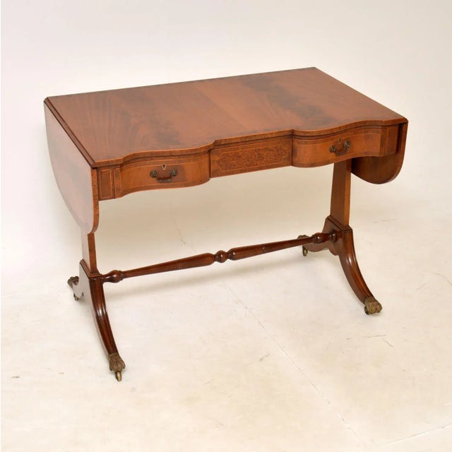 Drop Leaf Side Table, 1910s For Sale - Image 13 of 13