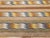 Square Size Vintage Native American Navajo Rug. Wool & Cotton, Eye Dazzler Pattern, 4x4 For Sale - Image 13 of 17