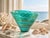 Mid 20th Century Aquamarine Italian Murano Glass Large Vase For Sale - Image 5 of 6