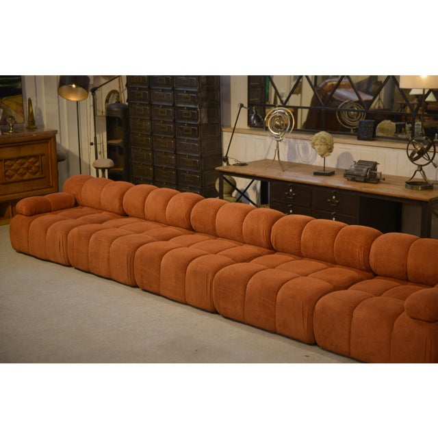 Textile Large Vintage Modular Sofa, 2000s, Set of 5 For Sale - Image 7 of 16