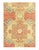 Hand knotted Turkish Oushak rug made of 100% hand-spun lamb's wool rug and all natural dyes. Each rug has a dense, soft...