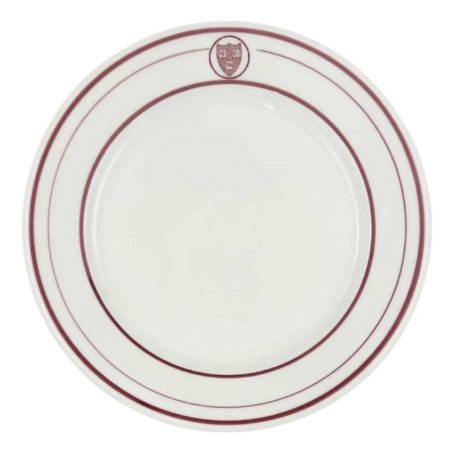 Vintage Harvard University Veritas Plate 7.25"d For Sale