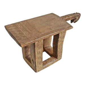 Mid 20th Century Mossi Wood Stool Burkina Faso