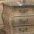 Antique 19th Century Country French Louis XV Bombe Commode in Stripped Oak With Gray Marble For Sale - Image 11 of 18
