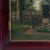 Antique Danish Folk Art Dybbøl Cemetery Study, Signed (1907, Oil on Canvas) For Sale - Image 4 of 9