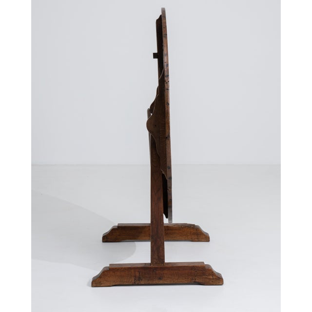 19th Century French Oak Wine Tasting Folding Table For Sale - Image 15 of 15