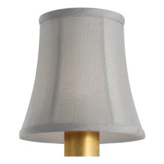 Visual Comfort Signature 4" Mist Silk Bell Empire Shade For Sale
