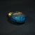 Fine Carved Peking Glass Snuff Bottle With Gilded Bat Relief, Chinese Vintage Collectible Snuff Bottle For Sale - Image 9 of 9