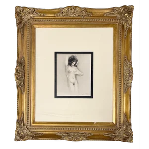 Hand Colored by Louis Icart "Slightly Swollen Areola" Authenticated