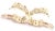 Contemporary 1980s Pair of Cartier Maillon Panthere Diamond 5 Row Hoop Yellow Gold Earrings For Sale - Image 3 of 16