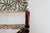 Wood 1970s McGuire Director’s X-Chair in Palm Print For Sale - Image 7 of 12