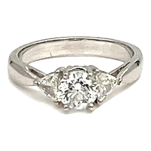 0.73 Ct Diamond Ring Size 5.75