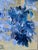 Original-Jardin d'Hiver-Cloud Dahlias in Blue-Shizico Yi-British Awarded Artist-Impasto on Canvas For Sale - Image 13 of 17