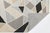 8x10 Modern Geometric Hand-Tufted Wool Rug Abstract Mosaic Neutral Area Rug For Sale - Image 4 of 10
