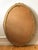 Vintage Oval Silver Bevelled Mirror With Rose Accents For Sale - Image 9 of 10