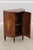 Trosby Inlaid Yew Wood Demilune Cabinet Commode For Sale - Image 4 of 18