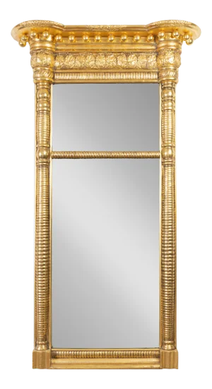 American Gilt Tabernacle Pier Mirror by Waterhouse
