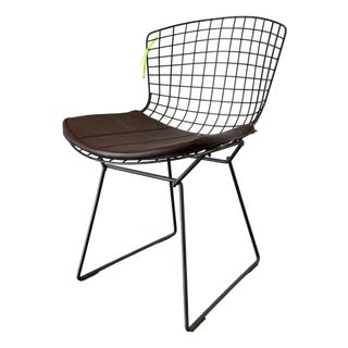 Vintage Knoll Bent Metal Side Chair by Harry Bertoia 1952 For Sale