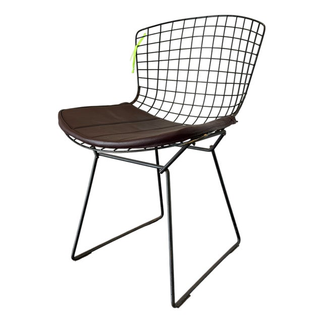 Vintage Knoll Bent Metal Side Chair by Harry Bertoia 1952 For Sale