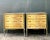 Vintage Hand-Painted Wood Chest - A Pair For Sale - Image 9 of 17