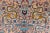 Early 20th Century Classic Colorful Antique Large Lavar Kerman Rug in Salmon Background For Sale - Image 5 of 13