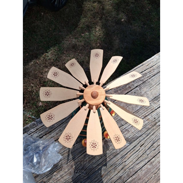 Mid 20th Century Pyramid Nativity Candle Carousel For Sale In Raleigh - Image 6 of 7