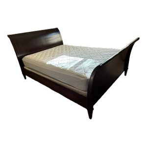 Mahogany Queen Bed Designed by Barbara Barry