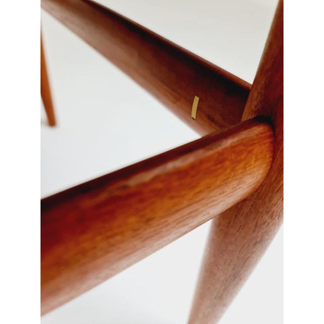 Danish Square Teak Coffee Table by Grete Jalk for Glostrup Møbelfabrik, 1960s For Sale - Image 5 of 18