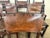 Set of Six Spanish Revival Leather and Carved Wood Armchairs For Sale - Image 4 of 15