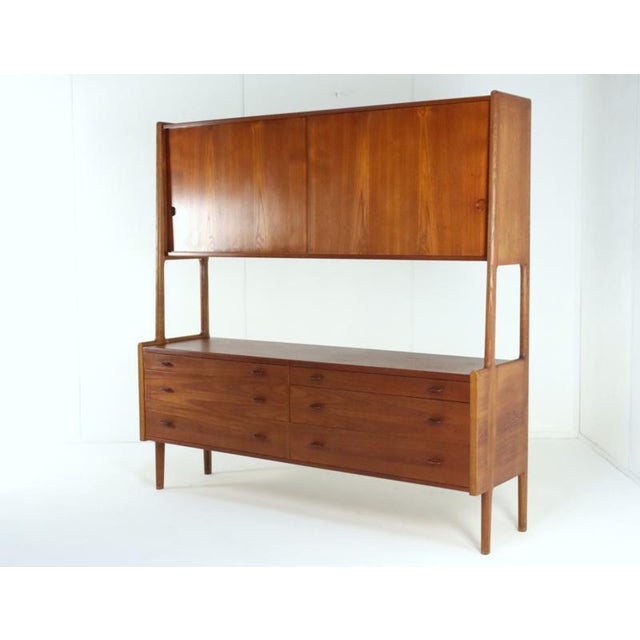 Wall Unit by Hans Wegner for Ry Mobler Ry-20, 1957 For Sale - Image 11 of 15