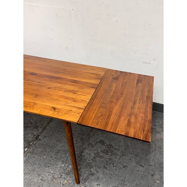 2010s Article Seno Extendable Dining Table, Walnut For Sale - Image 5 of 12