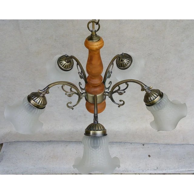 Vintage Chandelier, 1990s For Sale - Image 9 of 12